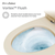 Swiss Madison SM-1T123BQ Virage One-Piece Elongated Toilet Vortex Side Flush 1.28 gpf - Bisque