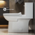 Swiss Madison SM-1T125 Daxton One-Piece Elongated Toilet Side Flush 1.28 gpf - Glossy White