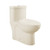 Swiss Madison SM-1T205BQ Sublime One-Piece Elongated Toilet Dual-Flush 1.1/1.6 gpf - Bisque