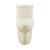 Swiss Madison SM-1T205BQ Sublime One-Piece Elongated Toilet Dual-Flush 1.1/1.6 gpf in Bisque