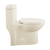 Swiss Madison SM-1T205BQ Sublime One-Piece Elongated Toilet Dual-Flush 1.1/1.6 gpf - Bisque