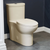 Swiss Madison SM-1T205BQ Sublime One-Piece Elongated Toilet Dual-Flush 1.1/1.6 gpf - Bisque