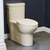 Swiss Madison SM-1T206BQ Sublime One-Piece Elongated Toilet Side Flush 1.28 gpf - Bisque