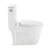 Swiss Madison SM-1T253 St. Tropez One-Piece Elongated Toilet Vortex Side Flush 1.28 gpf - Glossy White