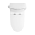 Swiss Madison SM-1T253 St. Tropez One-Piece Elongated Toilet Vortex Side Flush 1.28 gpf - Glossy White