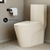 Swiss Madison St. Tropez One-Piece Elongated Toilet Vortex Dual-Flush 1.1/1.6 gpf - Bisque - SM-1T254BQ