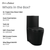 Swiss Madison SM-1T254MB St. Tropez One-Piece Elongated Toilet Vortex Dual-Flush 1.1/1.6 gpf - Matte Black