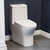 Swiss Madison SM-1T257 Sublime II One-Piece Round Toilet Dual-Flush 1.1/1.6 gpf - Glossy White