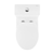 Swiss Madison Sublime III One-Piece Round Toilet Vortex Dual-Flush 0.95/1.26 gpf - Glossy White - SM-1T271
