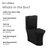 Swiss Madison SM-2T120MB Calice Two-Piece Elongated Rear Outlet Toilet Dual-Flush 0.8/1.28 gpf - Matte Black