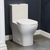 Swiss Madison SM-2T257 Sublime II Two-Piece Round Toilet Dual-Flush 0.8/1.28 gpf
