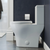 Swiss Madison SM-2T257 Sublime II Two-Piece Round Toilet Dual-Flush 0.8/1.28 gpf