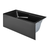 Swiss Madison SM-AB540MB Voltaire 60" X 30" Right-Hand Drain Alcove Bathtub with Apron - Matte Black