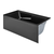 Swiss Madison SM-AB542MB Voltaire 60" X 32" Right-Hand Drain Alcove Bathtub with Apron in Matte Black