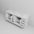 Lexora LD342284DAWQ000 Dukes 84" White Double Vanity Cabinet, White Quartz Top, White Square Sinks and no Mirror