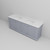 Lexora Dukes 84" Dark Grey Double Vanity Cabinet, White Quartz Top, White Square Sinks and no Mirror