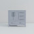 Lexora Jacques 36" Dark Grey Single Vanity Cabinet, White Quartz Top, White Square Sink and no Mirror - Left Version