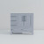 Lexora Jacques 36" Dark Grey Single Vanity Cabinet, White Quartz Top, White Square Sink and no Mirror - Right Version