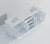 Lexora LJ342284DAWQ000 Jacques 84" White Double Vanity Cabinet, White Quartz Top, White Square Sinks and no Mirror
