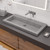 ALFI Solid Concrete Gray Matte Cap Bathroom Sink Drain - ABCO7055