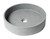 Alfi ABCO17R 17" Round Solid Concrete Gray Matte Above Mount Bathroom Sink