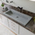 Alfi ABCO1001 5 Piece Solid Concrete Gray Matte Bathroom Accessory Set