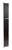 ALFI 8" x 36" Brushed Black PVD Stainless Steel Vertical Triple Shelf Shower Niche - ABNP0836-BB