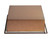 ALFI 12" x 12" Brushed Copper PVD Stainless Steel Square Single Shelf Shower Niche - ABNP1212-BC
