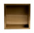 Alfi ABNP1212-BG 12" x 12" Brushed Gold PVD Stainless Steel Square Single Shelf Shower Niche