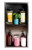 ALFI 12" x 24" Brushed Black PVD Stainless Steel Vertical Double Shelf Shower Niche - ABNP1224-BB