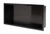 Alfi ABNP2412-BB 24" x 12" Brushed Black PVD Stainless Steel Horizontal Single Shelf Shower Niche