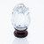JVJ Old World Bronze 31% Leaded Crystal 30 mm (1 3/16") Rose Door Knob - 52512