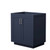 Wyndham WCF292930SBNCXSXXMXX Miranda 30 Inch Single Bathroom Vanity in Dark Blue, No Countertop, No Sink, Brushed Nickel Trim