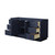 Wyndham WCF292966SBBCXSXXMXX Miranda 66 Inch Single Bathroom Vanity in Dark Blue, No Countertop, No Sink, Matte Black Trim