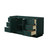 Wyndham WCF292966SGKCXSXXMXX Miranda 66 Inch Single Bathroom Vanity in Green, No Countertop, No Sink, Matte Black Trim