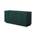 Wyndham WCF292972DGKCXSXXMXX Miranda 72 Inch Double Bathroom Vanity in Green, No Countertop, No Sink, Matte Black Trim