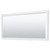 Wyndham WCF292984DWHCXSXXM70 Miranda 84 Inch Double Bathroom Vanity in White, No Countertop, No Sink, Brushed Nickel Trim, 70 Inch Mirror Wyndham WCF292984DWHCXSXXM70 Miranda 84 Inch Double Bathroom Vanity in White, No Countertop, No Sink, Brushed Nickel Trim, 70 Inch Mirror