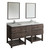 Fresca FVN31-301230ACA-FS Fresca Formosa 72" Floor Standing Double Sink Modern Bathroom Vanity w/ Open Bottom & Mirrors