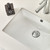 Fresca FVN6124WH-UNS Fresca Lucera 24" White Wall Hung Undermount Sink Modern Bathroom Vanity w/ Medicine Cabinet