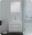 Fresca FVN6183WH-VSL Fresca FVN6183WH-VSL Modello 32" White Wall Hung Modern Bathroom Vanity with Medicine Cabinet