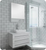 Fresca FVN6183WH-VSL Fresca FVN6183WH-VSL Modello 32" White Wall Hung Modern Bathroom Vanity with Medicine Cabinet
