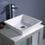 Fresca FVN6224GR-VSL Fresca Torino 24" Gray Modern Bathroom Vanity w/ Vessel Sink