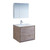 Fresca FVN9230RNW Fresca Catania 30" Rustic Natural Wood Wall Hung Modern Bathroom Vanity w/ Medicine Cabinet