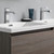 Fresca FVN93-2424MGO-D Fresca Lazzaro 48" Gray Wood Free Standing Double Sink Modern Bathroom Vanity w/ Medicine Cabinet