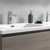 Fresca FVN93-3636MGO-D Fresca Lazzaro 72" Gray Wood Free Standing Double Sink Modern Bathroom Vanity w/ Medicine Cabinet