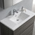 Fresca FVN9336MGO Fresca Lazzaro 36" Gray Wood Free Standing Modern Bathroom Vanity w/ Medicine Cabinet