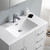 Fresca FVN9436WH-R Fresca Imperia 36" Glossy White Free Standing Modern Bathroom Vanity w/ Medicine Cabinet - Right Version