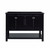 Fresca FCB2348BL-D Fresca Manchester 48" Black Traditional Double Sink Bathroom Vanity Cabinet