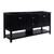 Fresca FCB2372BL-D Fresca Manchester 72" Black Traditional Double Sink Bathroom Vanity Cabinet