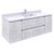 Fresca FCB31-123012RWH Fresca Formosa 53" Wall Hung Modern Bathroom Vanity Cabinet in Rustic White